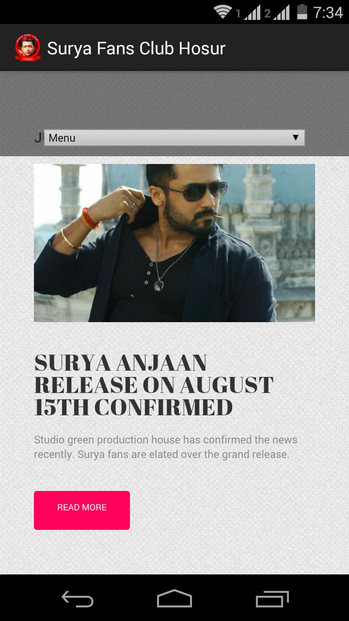 Surya Fans Club Hosur