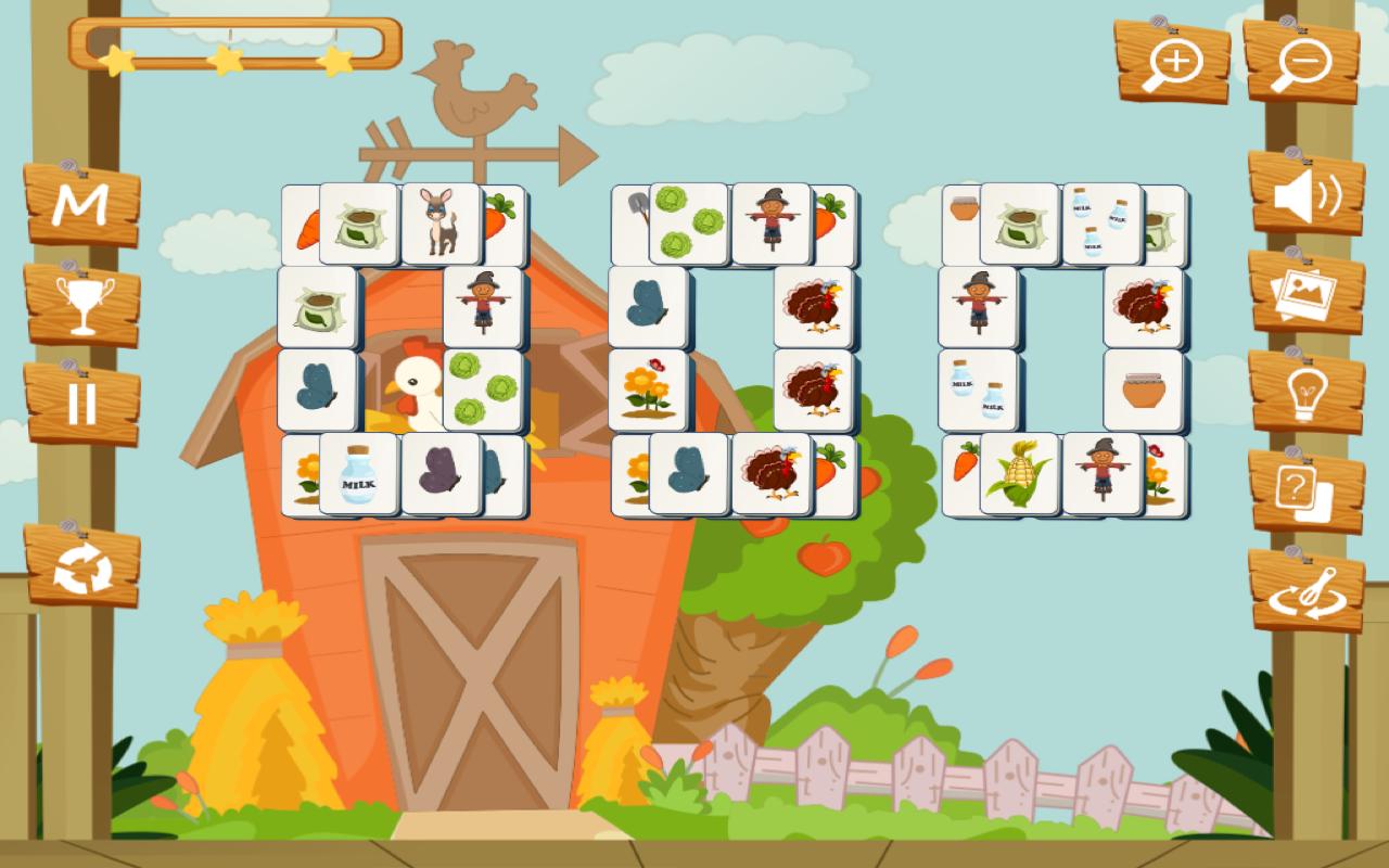 Happy Farm Mahjong