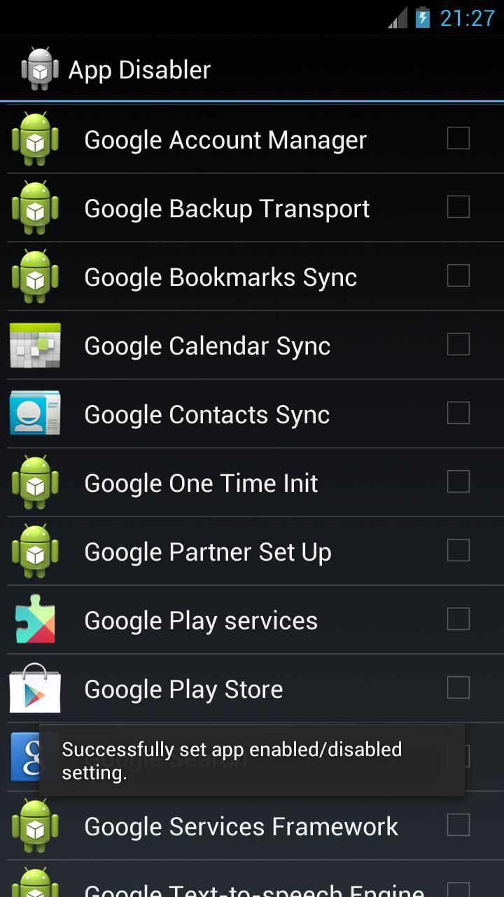 [Root] App Disabler