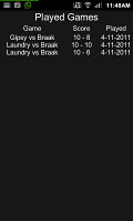 Beerpong Scores