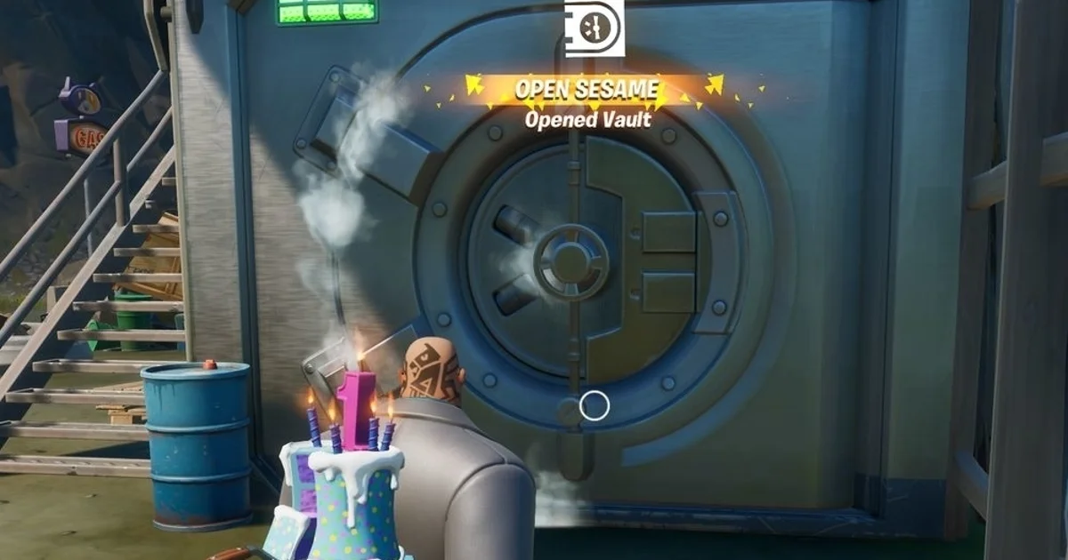 Lokasi Vault sudut Catty Fortnite