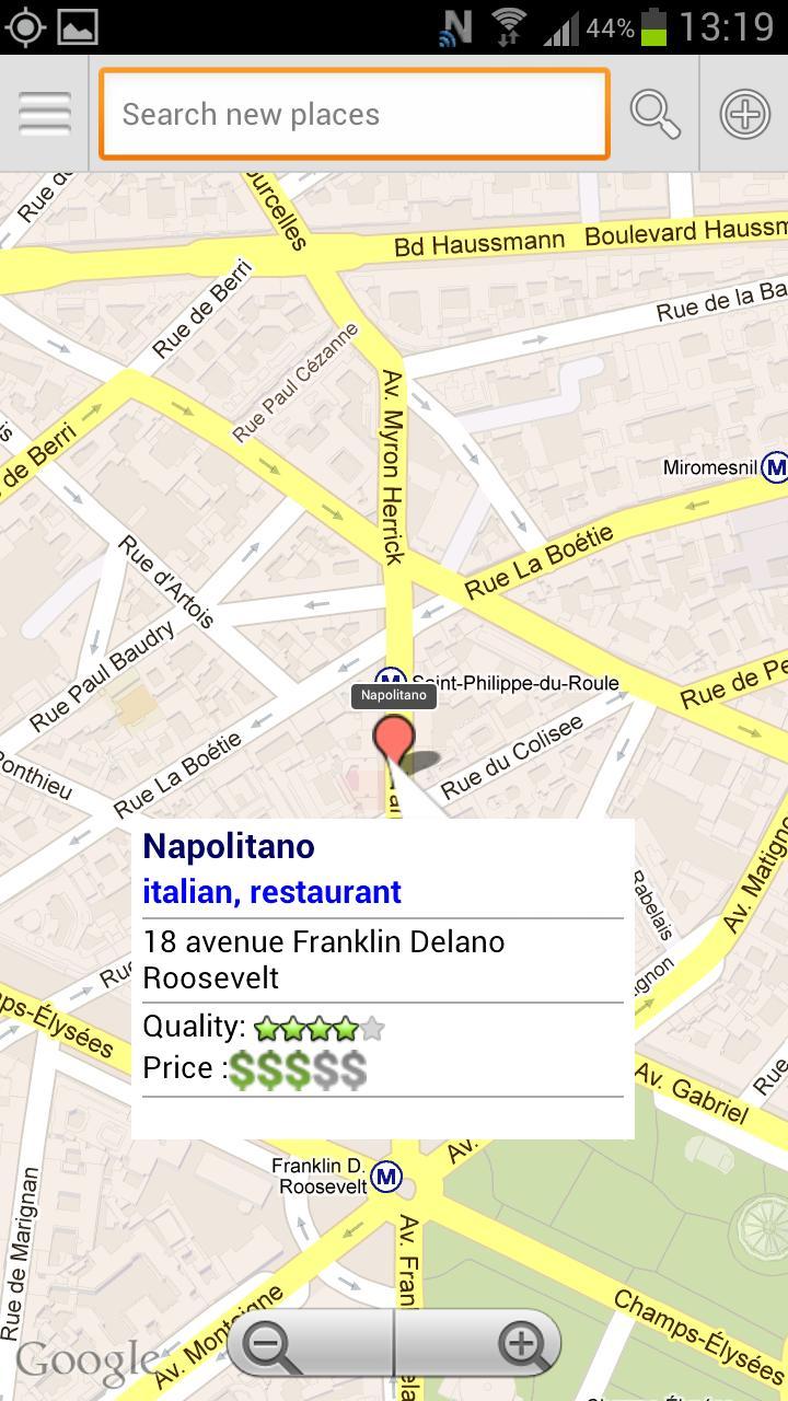 My Places
