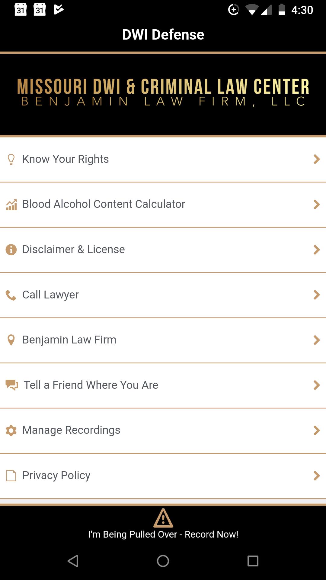 DWI Defense