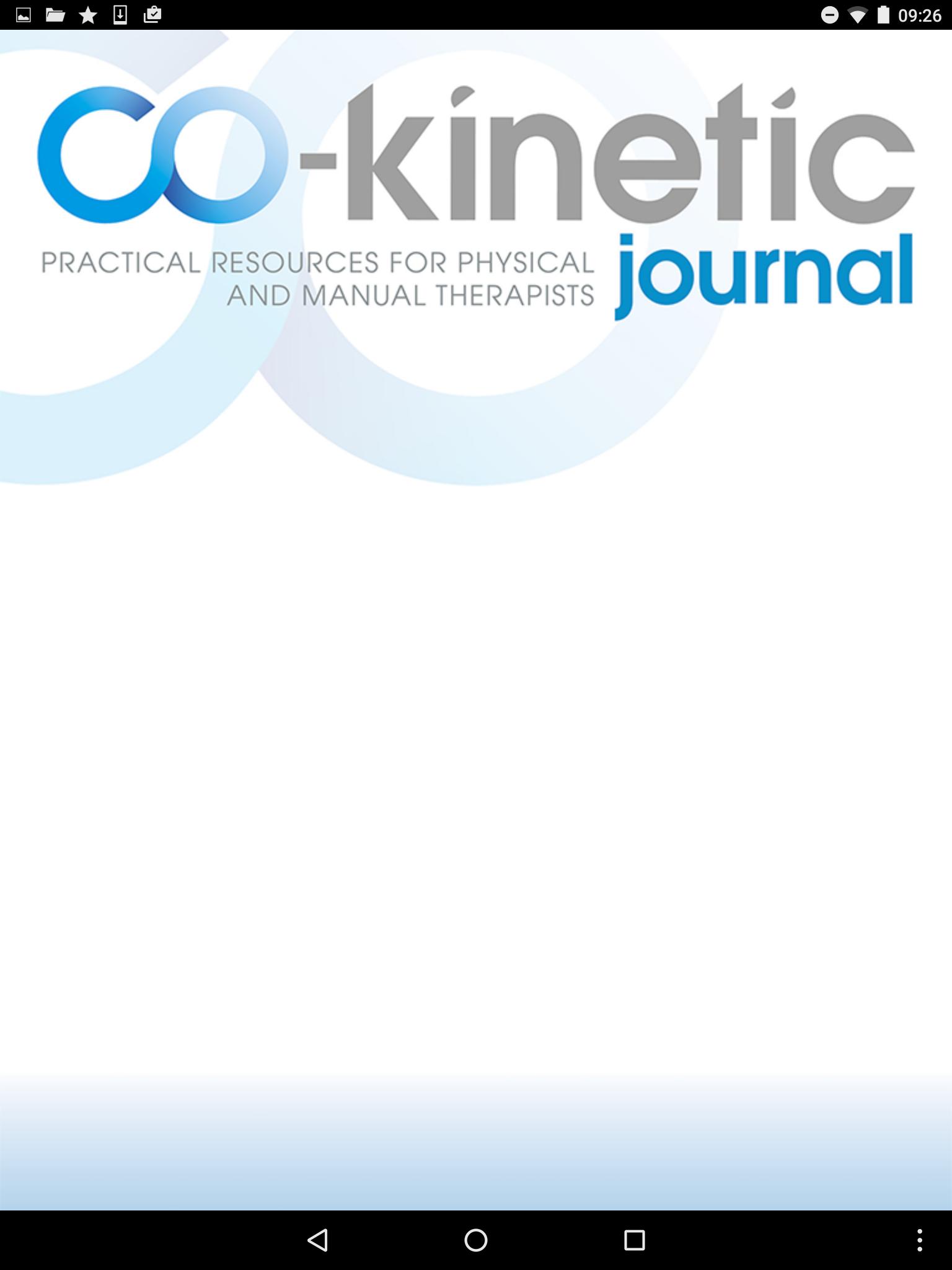 Co-Kinetic Journal