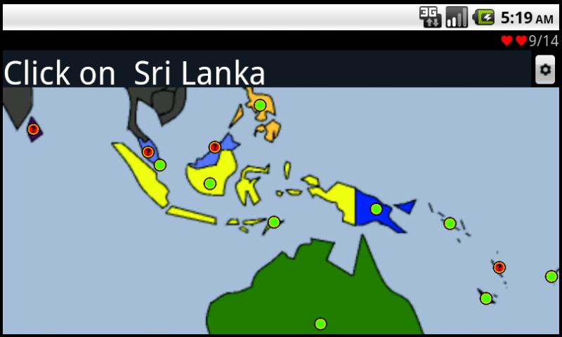 Terra Map Quiz