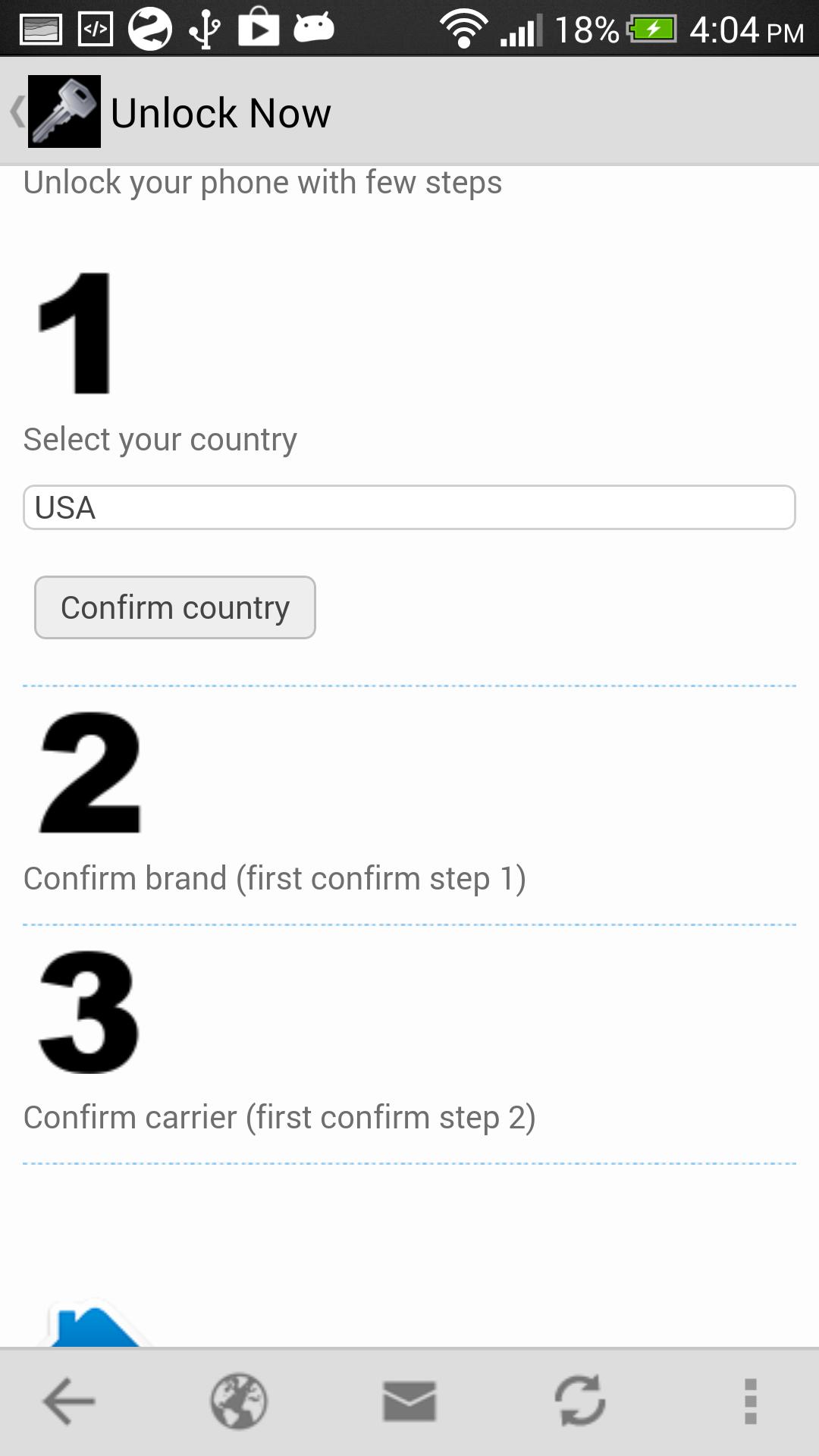 IMEI Unlocker App