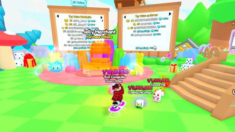PETS GO JELLY EVENT PANDUAN– Jelly God Potion, Merchant & Lainnya