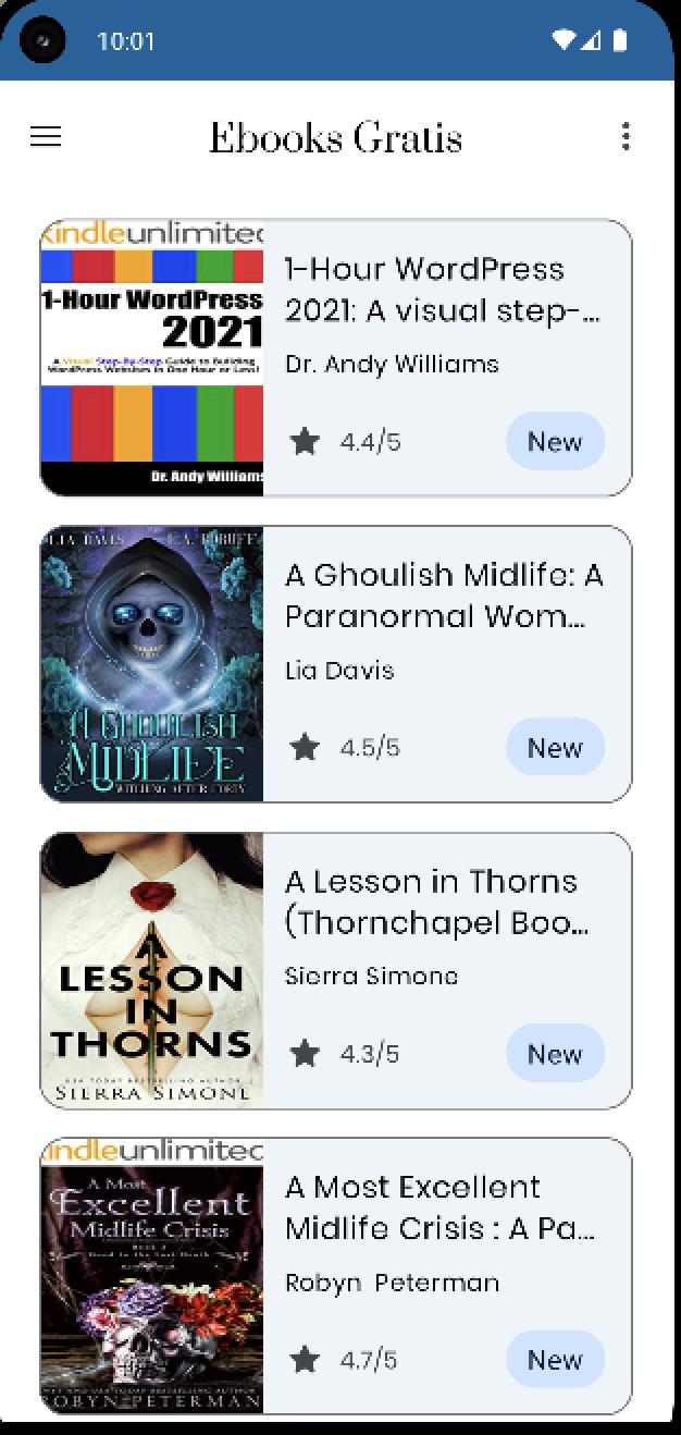 Ebooks for Kindle
