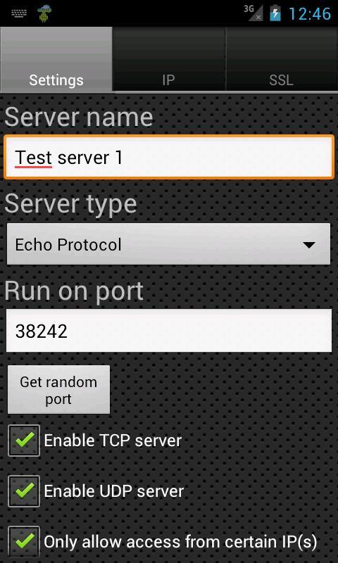 Test Server