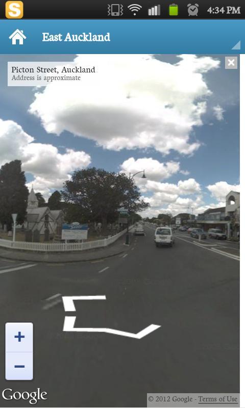 Auckland Street Map