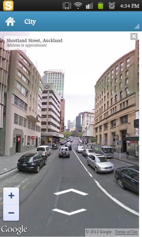 Auckland Street Map