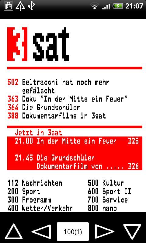 3SAT/MDR Teletext