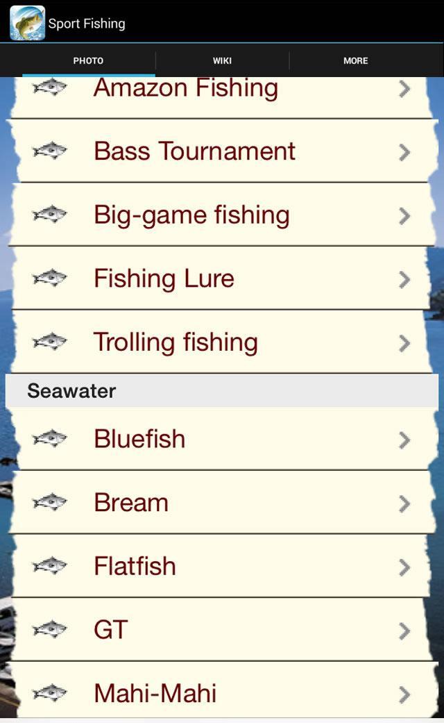 Sport Fishing
