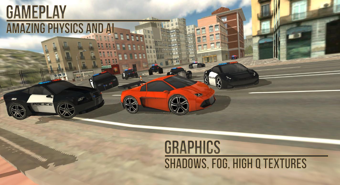 Hot Police Chase
