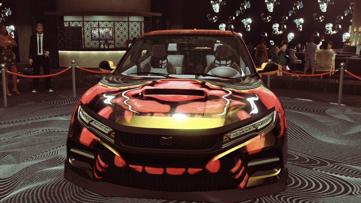 GTA Online Podium автомобиль на эту неделю, в том числе как использовать Lucky Wheel