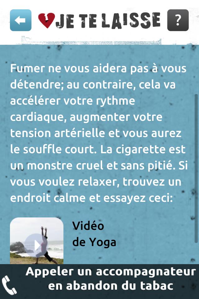 Je te laisse