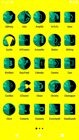 Wicked Teal Icon Pack
