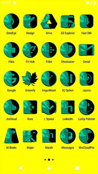 Wicked Teal Icon Pack