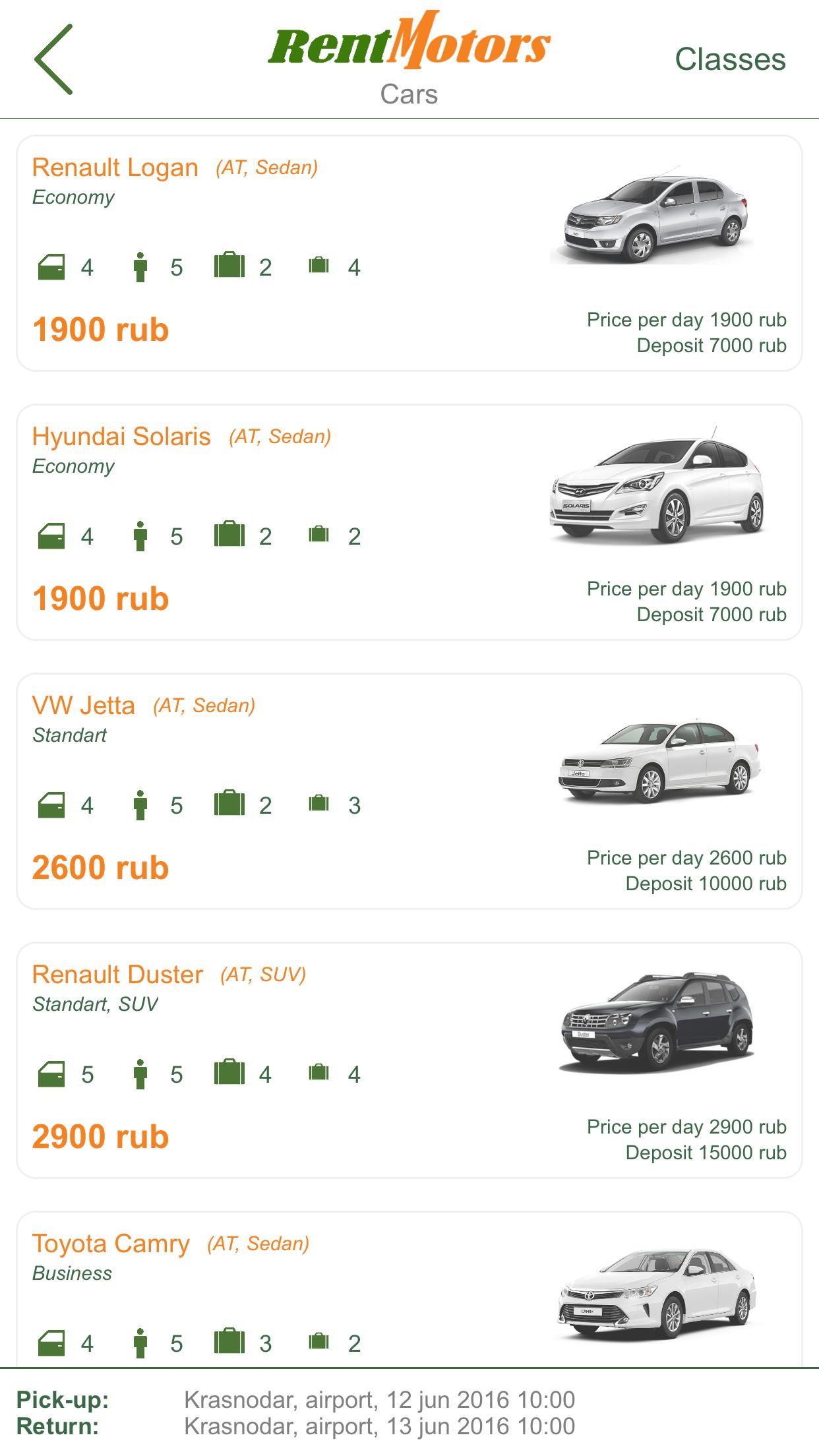 Rentmotors - rent-a-car