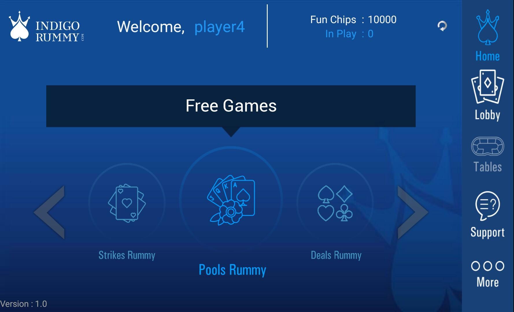 Indigo Rummy