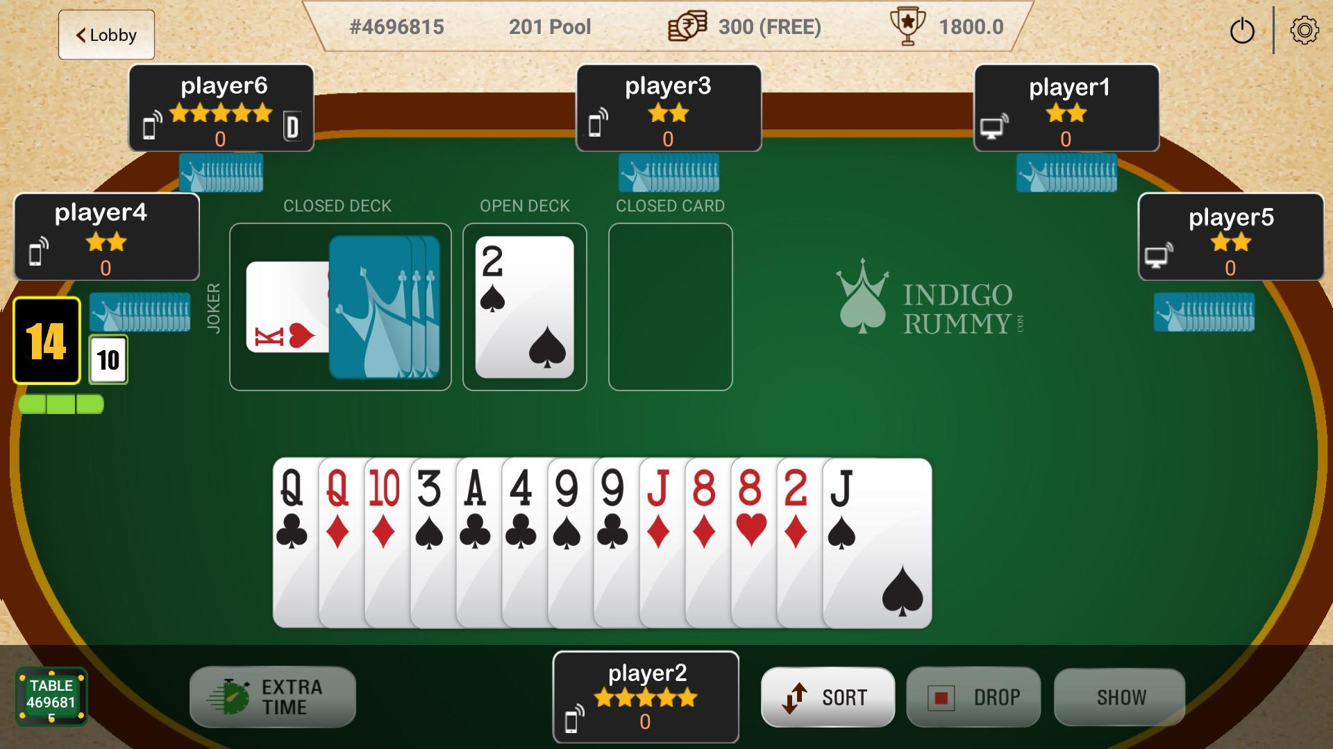 Indigo Rummy