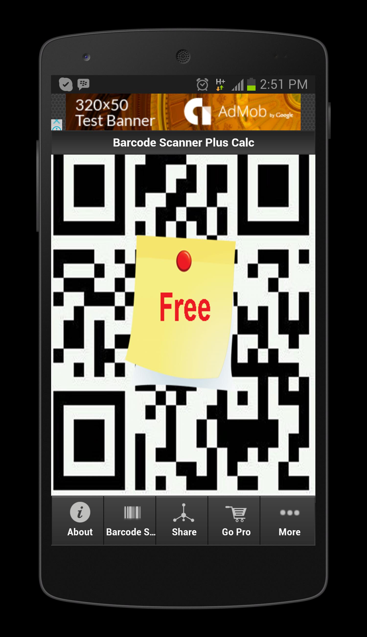 Barcode Scanner Plus Calc