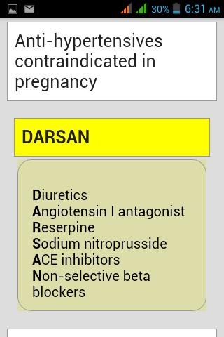 Medical Mnemonics
