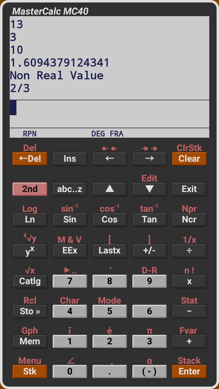MC40 Scientific Calculator