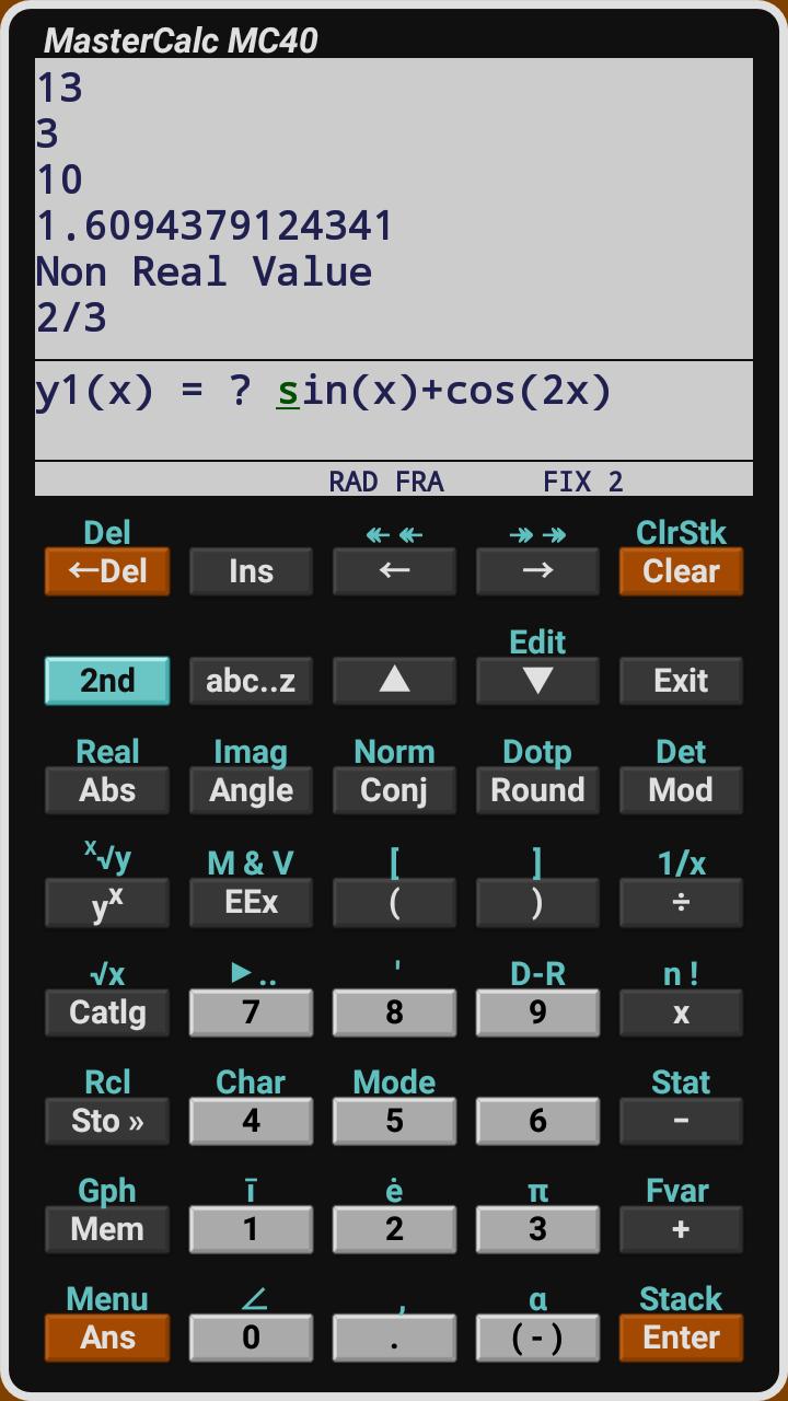 MC40 Scientific Calculator
