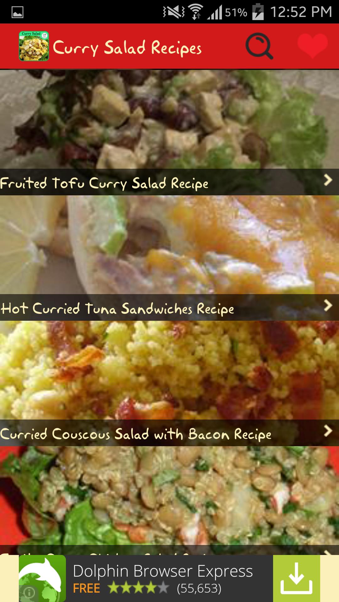 Curry Salad Recipes