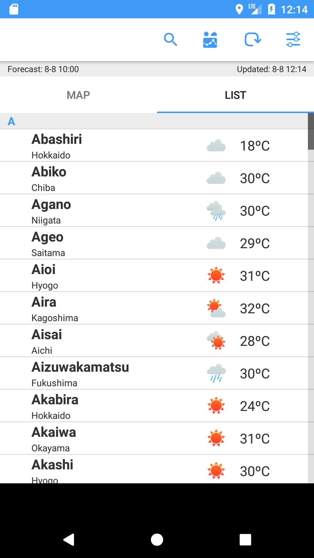 WeatherJapan
