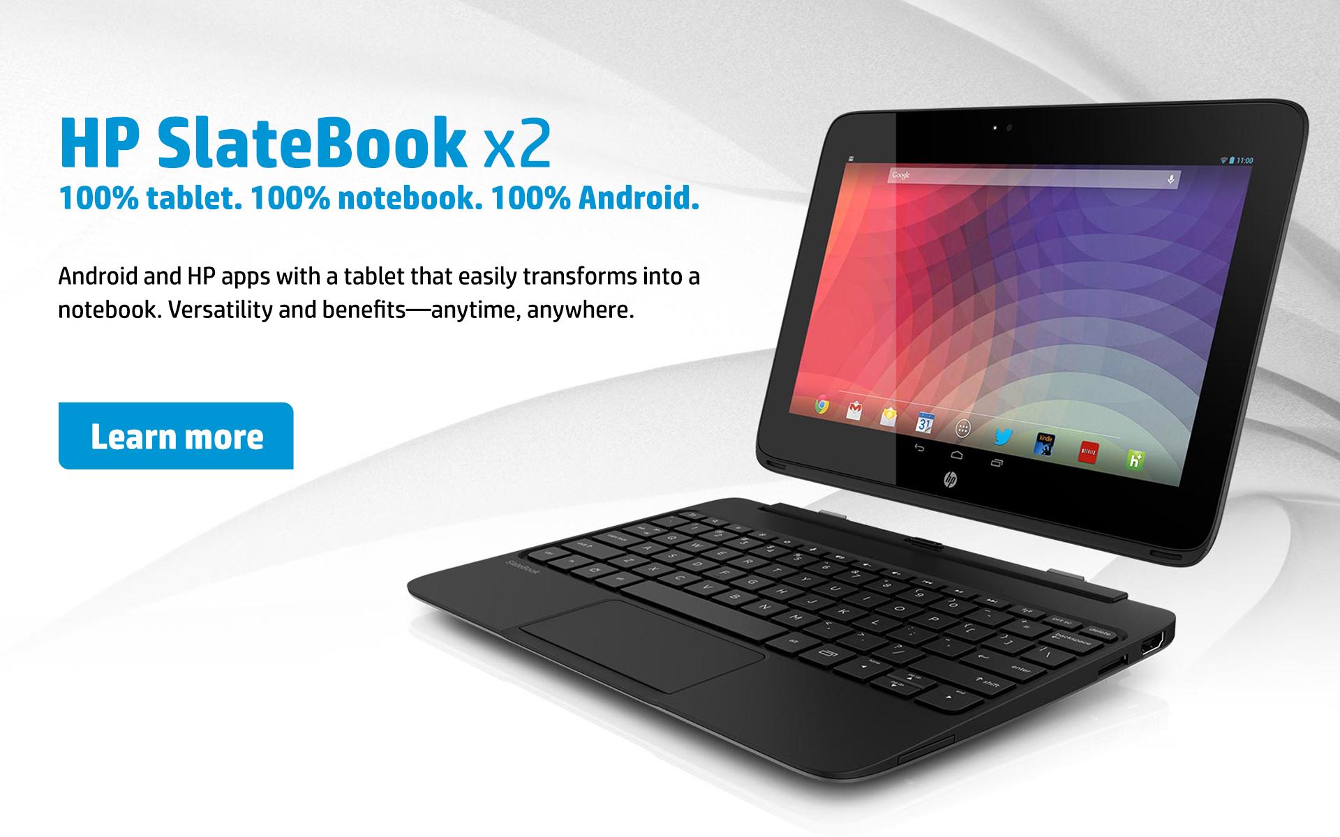HP SlateBook x2 Screensaver