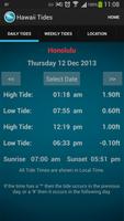 Hawaii Tide Times