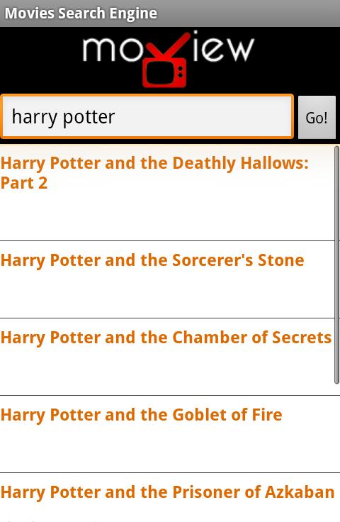 Moview - Movies Search Engine