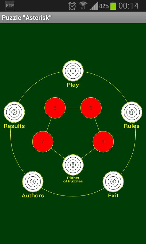 Puzzle "Asterisk"