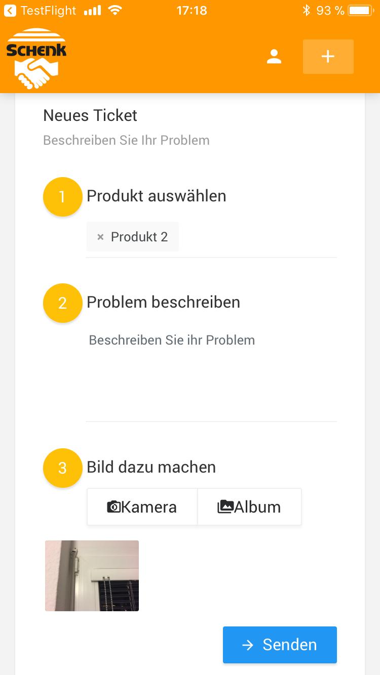 Schenk Service APP