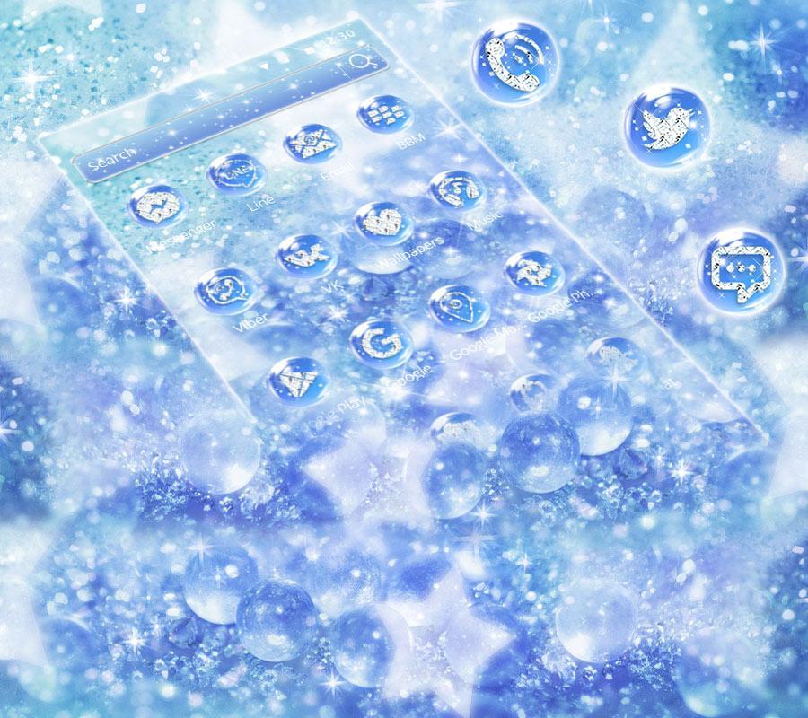 Crystal Blue Diamond Theme
