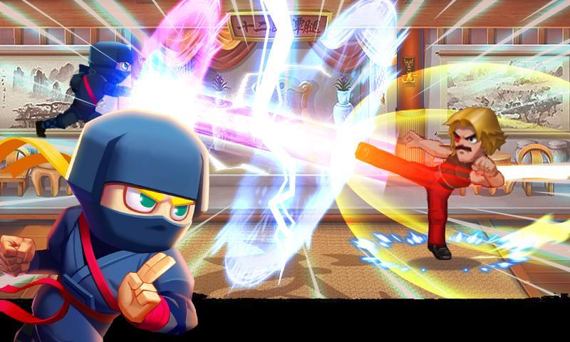 Real KungFu Ninja Legends-Endless Action RPG Game
