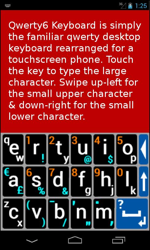 Qwerty6 Keyboard