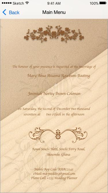 MJ Wedding