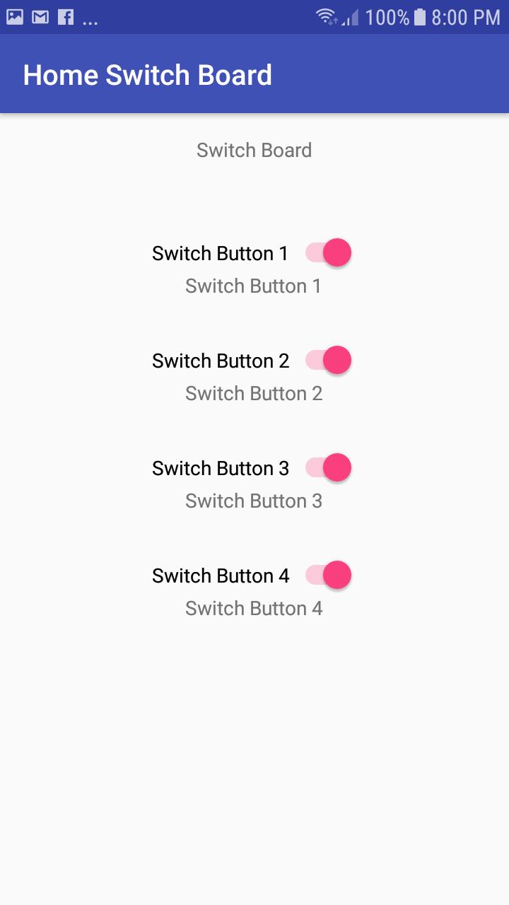 Home Switch Board