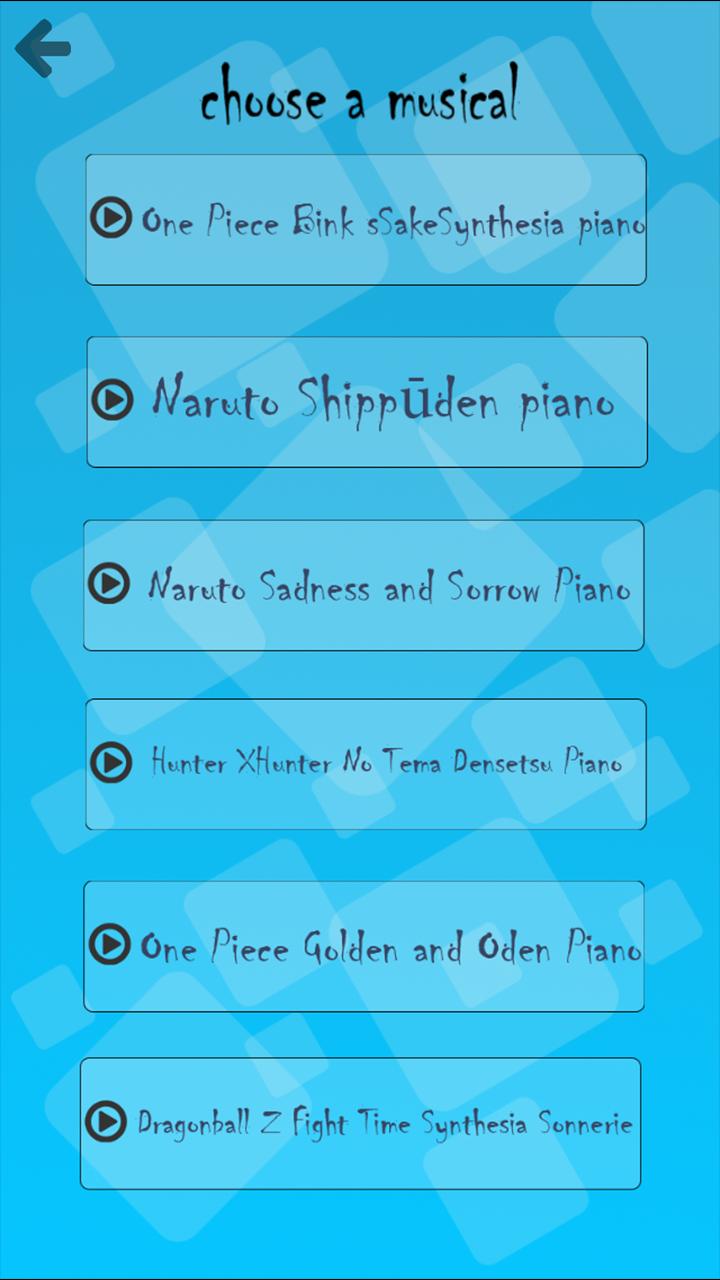 piano tiles: anime