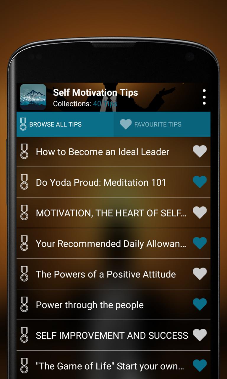 Self Motivation