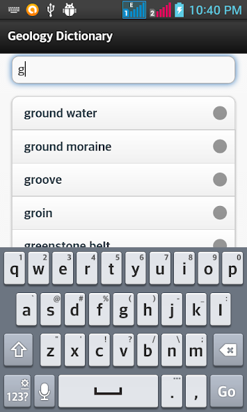 Geology Dictionary