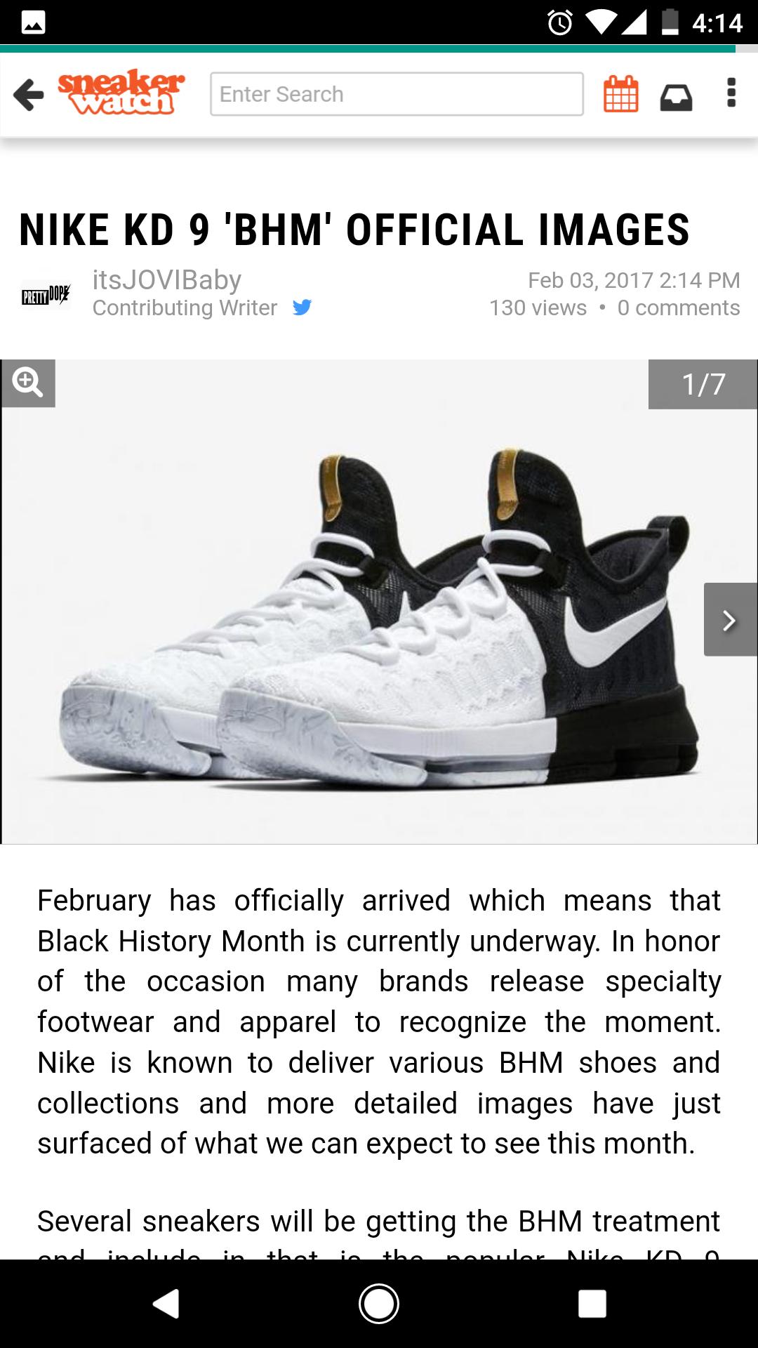 Sneaker Watch