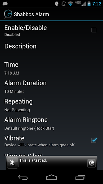 Shabbos Alarm