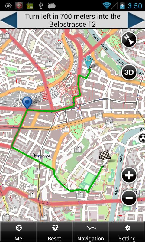 Switzerland Navigation