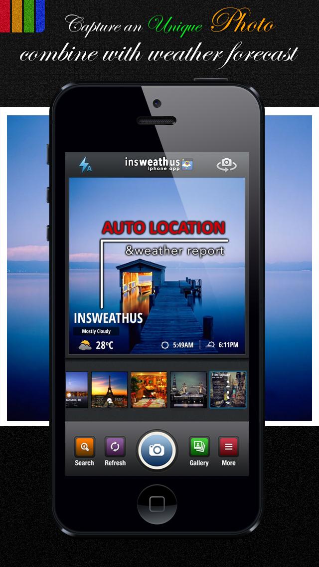 Insweathus - Instagram Weather