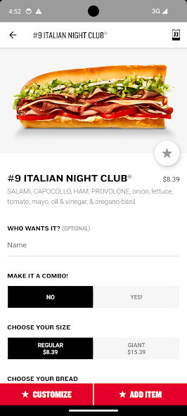 Jimmy John's Sandwiches