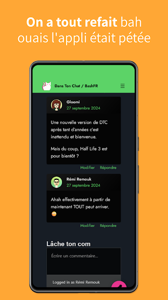 DansTonChat / Bashfr